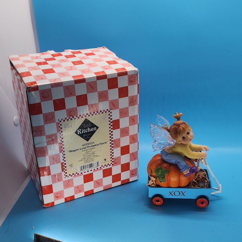 My Little Kitchen Fairies, Wagon Load Pumpkin Fairy, 2010